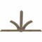 Ekena Millwork Redmond Rough Sawn Timber Gable Bracket, Douglas Fir, 96"W x 64"H x 2"D x 6"F, 16/12 Pitch GBW096X64X0206RED00RDF - alternate 4